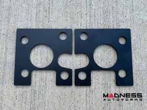 FIAT 500 Rear Negative Camber Plate Kit 